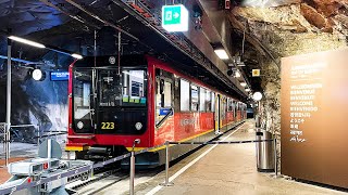 🇨🇭Incredible Riding the Europes Highest Railway Jungfraubahn  Grindelwald→Jungfraujoch [upl. by Mireielle425]