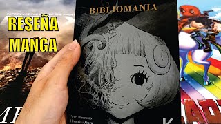 BIBLIOMANIA Tomo único  KIBOOK EDICIONES RESEÑA manga kibook kibookediciones [upl. by Eynaffit]