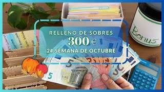 RELLENO DE SOBRES en efectivo 2 Semana de Octubre 2024 [upl. by Nnaeus]