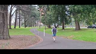 Walking tour of Fitzroy Gardens Melbourne CBD Australia [upl. by Ymrots]