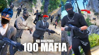 AKU DIKEPUNG 100 PASUKAN MAFIA  GTA 5 ROLEPLAY [upl. by Oberon]