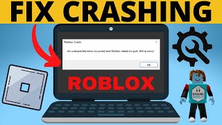 How to Stop Roblox Crashing  Fix Roblox Crash [upl. by Duer423]