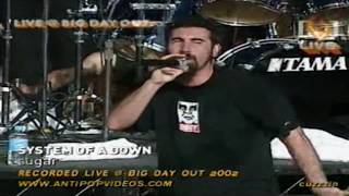 System Of A Down  Sugar live HDDVD Quality [upl. by Novak]