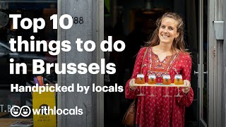 The BEST things to do in Brussels 🇧🇪🍻  Handpicked by the locals Brussels cityguide [upl. by Niak32]