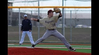 Carson Tonini MHS vs Bismarck Century Apr 22 2017 [upl. by Aissirac]