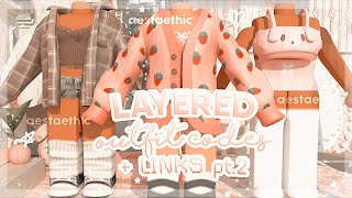 aesthetic 3D LAYERED OUTFIT CODES for bloxburg amp berry avenue PT2 roblox berryavenue bloxburg [upl. by Arec719]