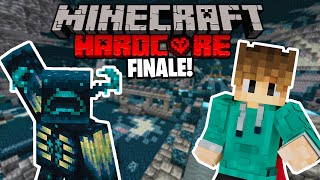 I Defeated The WARDEN In HARDCORE Minecraft FINALE  World Download [upl. by Berke]