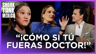 ¡Se pelean por apoyar a esta emprendedora  Shark Tank México [upl. by Anigar278]