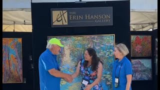 Erin Hanson Wins Best of Show at the La Quinta Arts Celebration  November 2024 [upl. by Zumwalt]