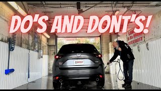 SAFE WINTER WASH Beginner guide to coinoperated car wash diydetail rinselesswash detailing [upl. by Kaiulani]