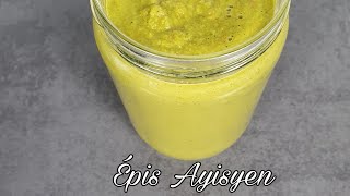 1 Épis Ayisyen🇭🇹 Épices Assaisonnement Marinade Haïtienne tout trempé Haitian spices recipe [upl. by Arataj]