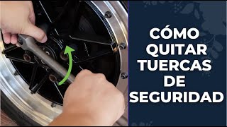 Cómo quitar tuercas de seguridad [upl. by Aihn]