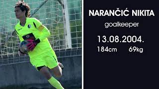 NARANCIC NIKITA goalkeeper [upl. by Peggir342]