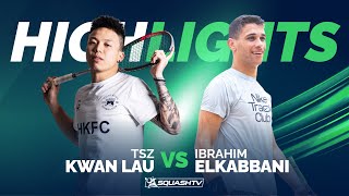 🇭🇰 Lau v Elkabbani 🇪🇬  Malaysia Squash Cup 2024  RD1 HIGHLIGHTS [upl. by Essex]