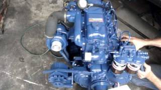 Motor turbo Diesel perkins q20b [upl. by Swann]