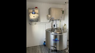 Milkplan MP Batch Milk Pasteurizer from Mill Dairy Service [upl. by Odessa]