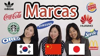 Comparación de Marcas en chino coreano y japonés [upl. by Akino751]