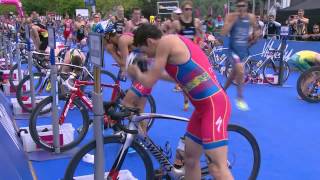 2014 PruHealth World Triathlon London Mens Recap [upl. by Maidie]