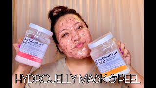 ESTHEMAX HYDROJELLY MASK APPLICATION  PEEL OFF [upl. by Ainahs732]