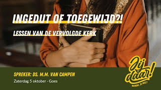 LIVE  Goes  Ingedut of toegewijd  Ds MM van Campen  5 oktober 2024 [upl. by Ahsitram351]