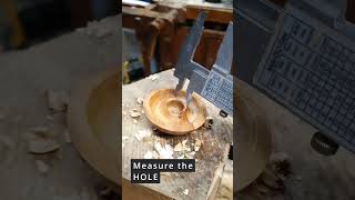 Making Darning Mushroom woodturning woodworking wood polelathe [upl. by Rimaj]