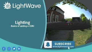 Lightwave 3D Basics of adding a HDRI [upl. by Notsecnirp]