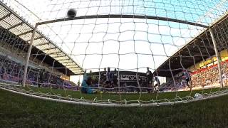 GOPRO GOAL Martyn Waghorn dramatic overhead goal v Bolton Wanderers [upl. by Alletsyrc68]