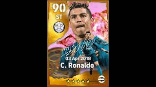 C Ronaldo evolution in efootball mobile efootball24 pesmobile efootballmobile ronaldo cr7 [upl. by Nikral]