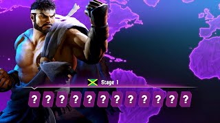 Street Fighter 6 Ryu Arcade Mode HARD [upl. by Wilbert]