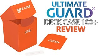 The Best Deck Box Series  Ultimate Guard Deck Case 100 Review [upl. by Donelle]