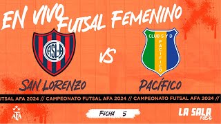 San Lorenzo vs Pacífico  1645  AFA  EN VIVO [upl. by Gilbertine]