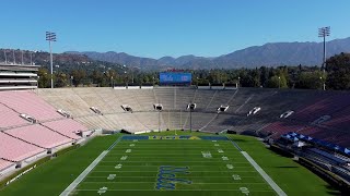 Getting the Rose Bowl Ready for Game Day  Big Ten Football [upl. by Northrup]