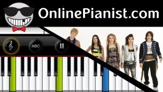 Bridgit Mendler  Determinate Lemonade Mouth  Piano Tutorial [upl. by Eidassac]