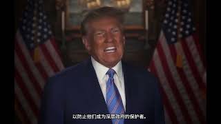 【懂王说中文】Trump大胜，赢麻了！三分钟听完他的改革计划 [upl. by Deevan456]