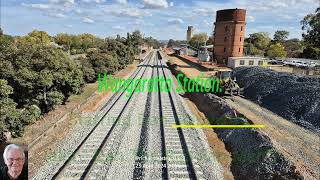 Wangaratta Railway Victoria Australia 11th October 2022 and 23rd April 2024 [upl. by Analart]