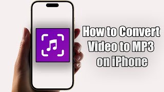 How to Convert Video to MP3 on iPhone 2024 [upl. by Narah]