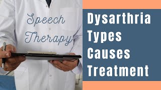 Dysarthria Types Signs Causes amp Treatment  Speech Therapy [upl. by Acissev163]