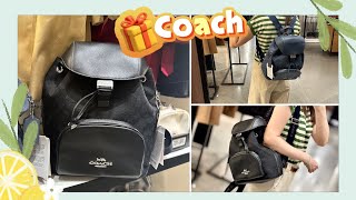 Coach outlet bag Pace Large Backpack In Signature Jacquard [upl. by Newra]