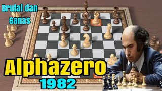 MIKHAIL TAL KERASUKAN ENGINE LANGSUNG NGAMUK DI AWAL TAL VS VAN DER WIEL 1982 [upl. by Inaflahk]