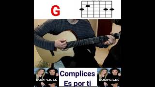 Es por ti cómplices   acordes guitarra [upl. by Newbold166]