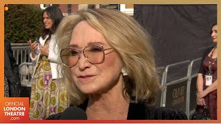 Felicity Kendal Anything Goes interview on the Green Carpet  Olivier Awards 2022 with Mastercard [upl. by Jemine82]