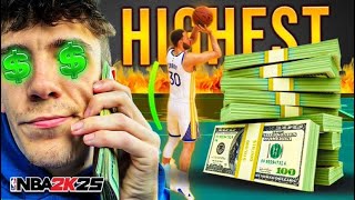 whoever goes on the highest win streak in NBA 2K25 wins 1000 crazy ending [upl. by Eanom23]