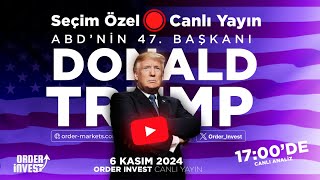 Altında Düşüş Trendi Devam Ediyor ABD nin 47 başkanı Donald Trump Oldu  06 Kasım [upl. by Lepine]