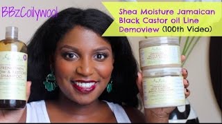 Shea Moisture Jamaican Black Castor Oil Strengthen Grow and Restore Line [upl. by Lathrope]