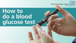 How to do a blood glucose test [upl. by Idelson909]