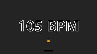 105 BPM Metronome [upl. by Joannes]