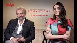 Romantiche intervista a Pilar Fogliati e Giovanni Veronesi [upl. by Akyre221]