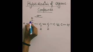 trick to find hybridisation  Easy trick to find hybridisation for organic compounds [upl. by Teagan377]