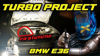 PROBLEMI  Downpipe e Mappa al BMW  TURBO PROJECT E36 [upl. by Alford284]