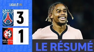 PSG  Rennes 31 Résumé  Ligue 1 20242025 [upl. by Ennirroc498]